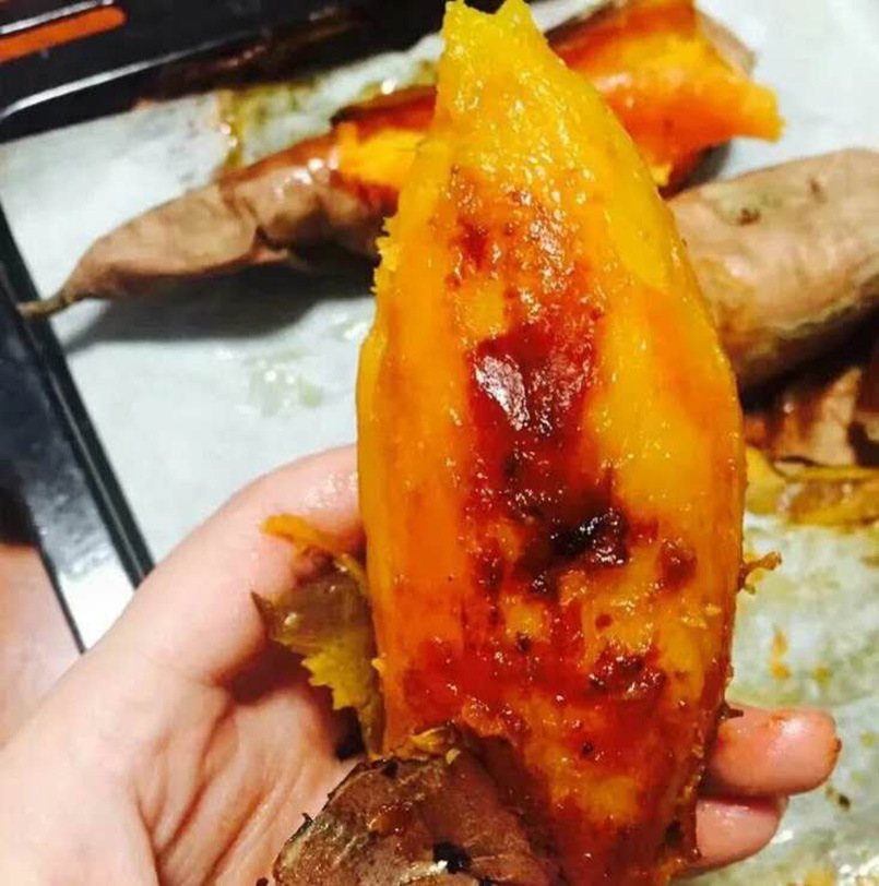【可以烤出蜜汁的红心红薯】特级小香薯 源自土壤肥沃的无污染六鳌沙