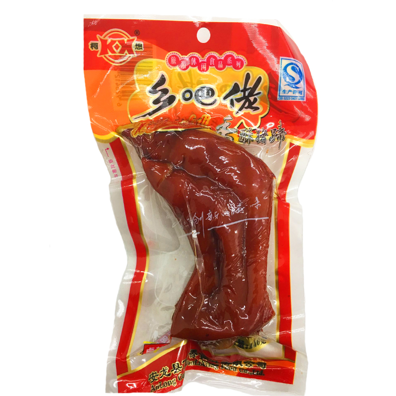 乡巴佬卤味猪蹄真空熟食即食酱猪蹄零食小吃秘制卤料五香猪脚
