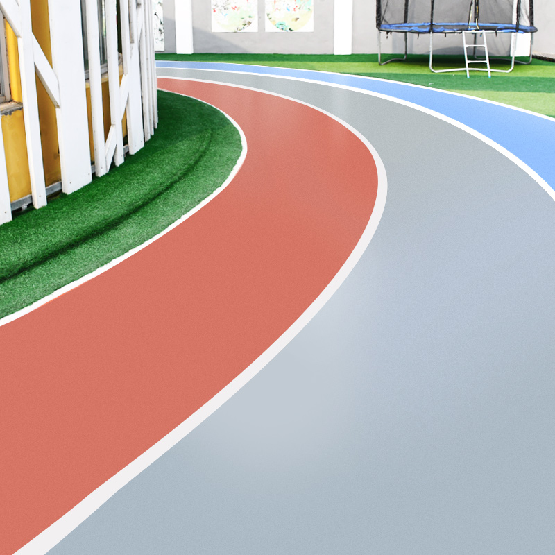 博苑 户外定制硅pu地胶儿童地胶地板地胶 环保防滑耐磨