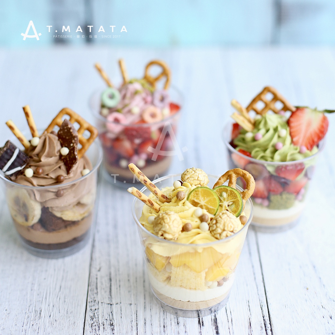 冰淇淋杯子蛋糕