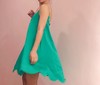AtelierMissLu / Edwine-绿色波浪边吊带裙 商品缩略图2