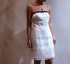 Atelier Miss Lu/ Mable-白色透视感波浪边吊带裙 商品缩略图0