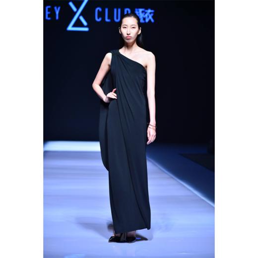 雅典娜单肩晚礼服 商品图6