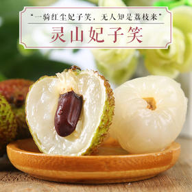 广西灵山妃子笑荔枝 香甜多汁