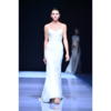 臻白珠饰美背晚礼服 商品缩略图1