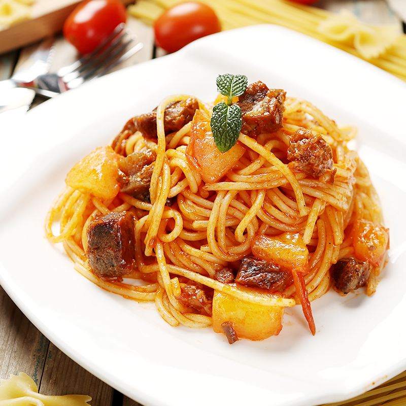 美式茄汁意面