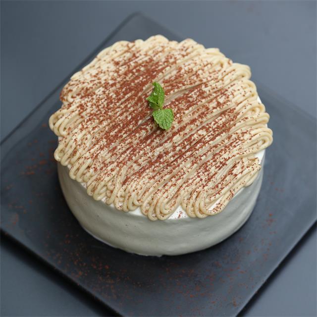 秋日栗子戚风蛋糕