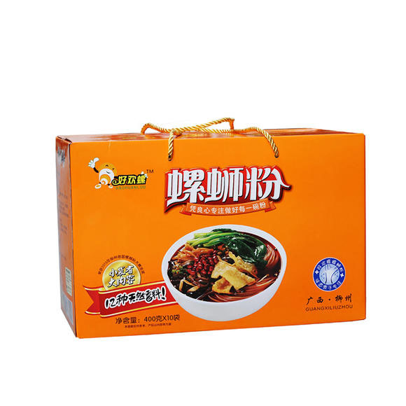 好欢螺柳州螺狮粉4000g礼盒装