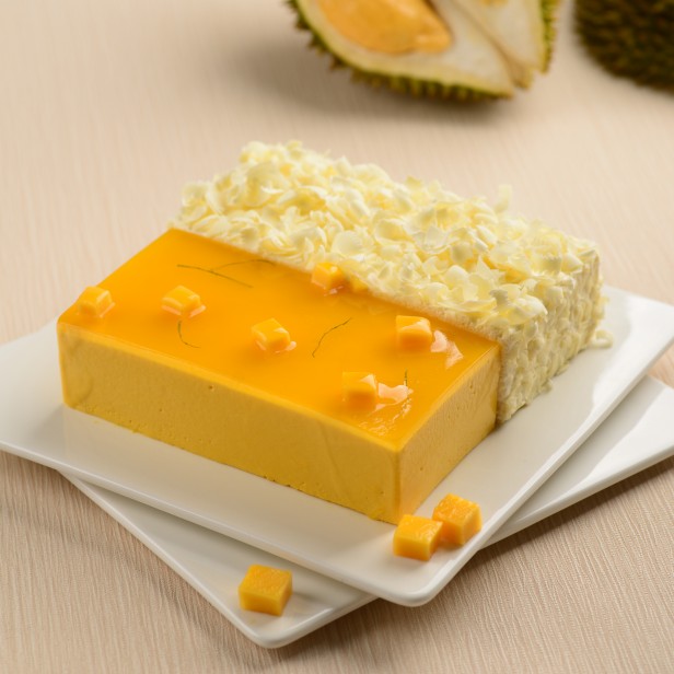 榴芒双拼 durian cream & mango