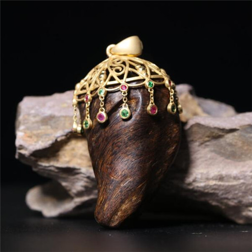 df5.23-7-g2.16 香至尊-13.17g 惠安沉水金宝盖沉香挂件