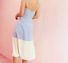 AtelierMissLu / Kay-水蓝拼色吊带裙 商品缩略图5