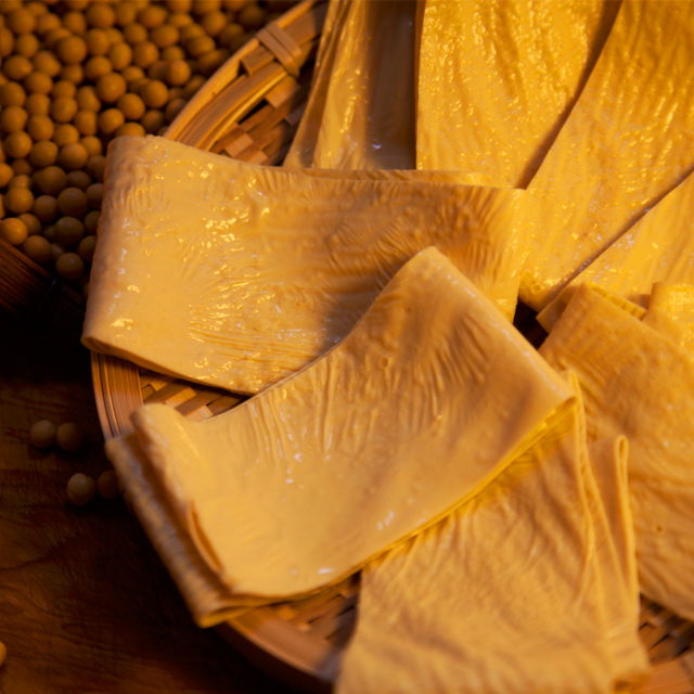 【石屏有机豆腐皮】0添加 配料只有大豆和水   豆香浓郁  口感劲道  300g/袋