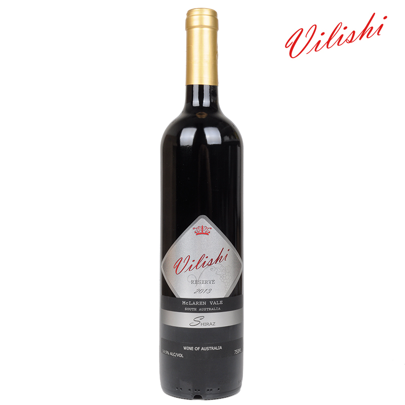 澳洲进口红酒 伟利士Vilishi干红葡萄酒RESER