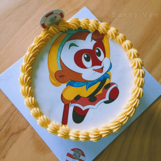 糖纸打印  戚风蛋糕  内陷夹水果 商品图5