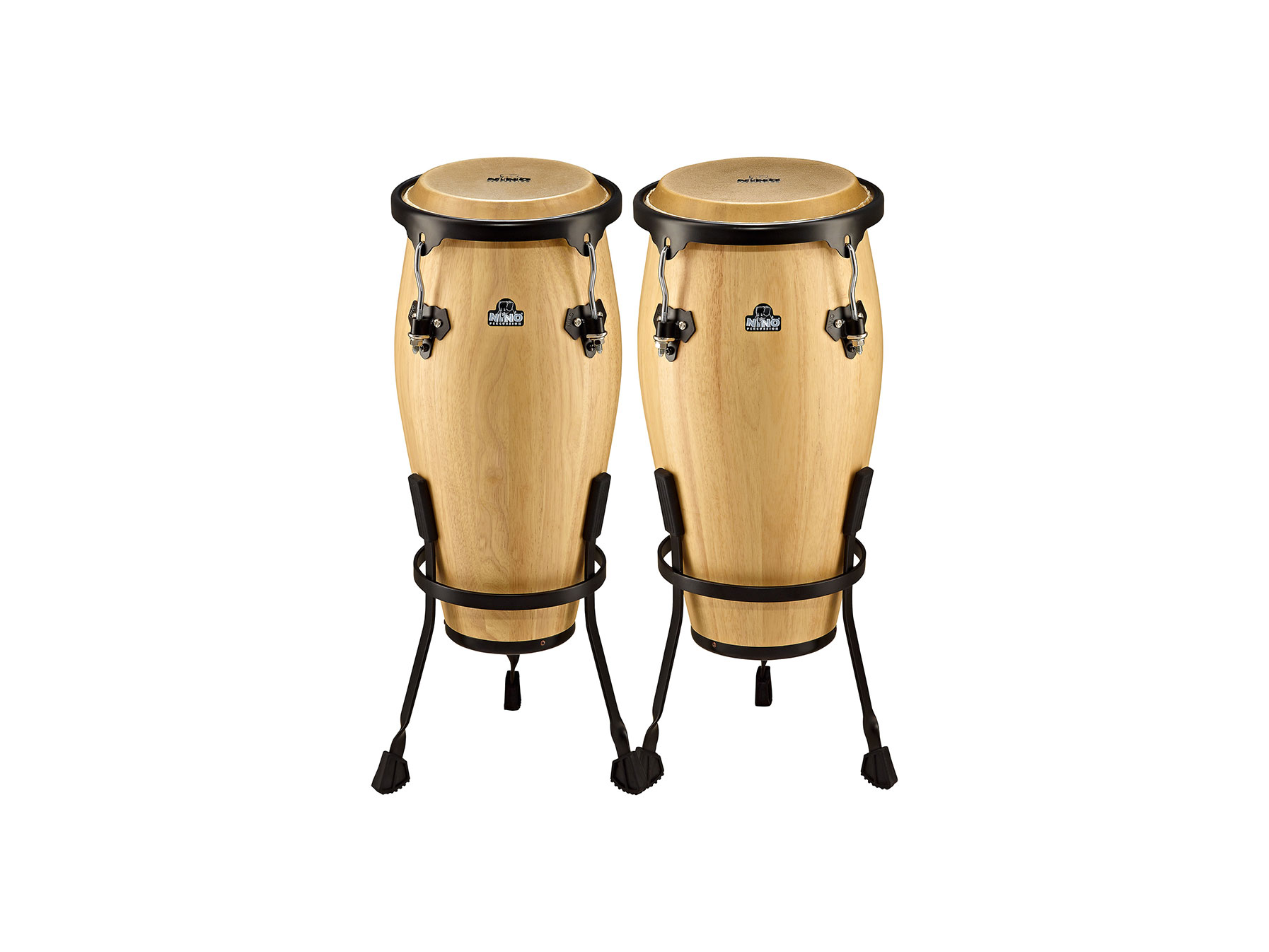 nino尼诺儿童打击乐器 康佳鼓(本木色;8&9")nino89nt