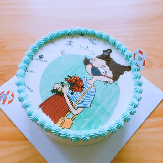 糖纸打印  戚风蛋糕  内陷夹水果 商品图3