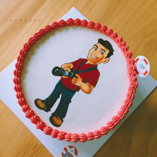 糖纸打印  戚风蛋糕  内陷夹水果 商品图4