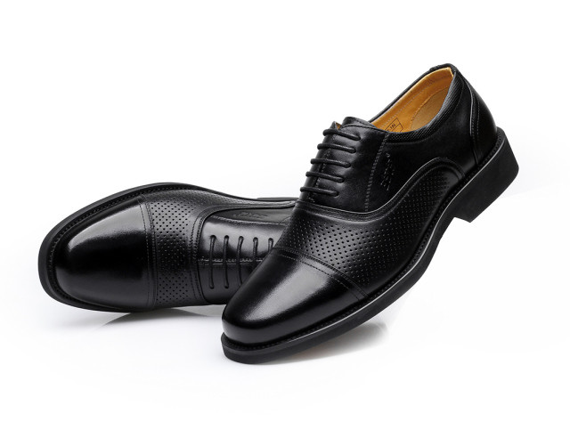 【军工原厂品质】07夏常服军官皮鞋(升级款)