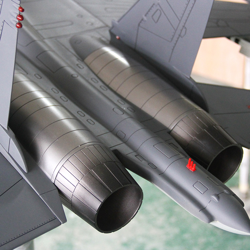 特尔博1:16歼11战斗机模型丨大型军事展览模
