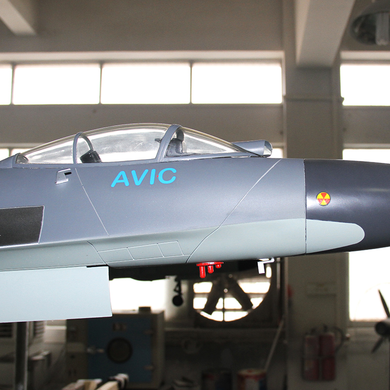 特尔博1:16歼11战斗机模型丨大型军事展览模