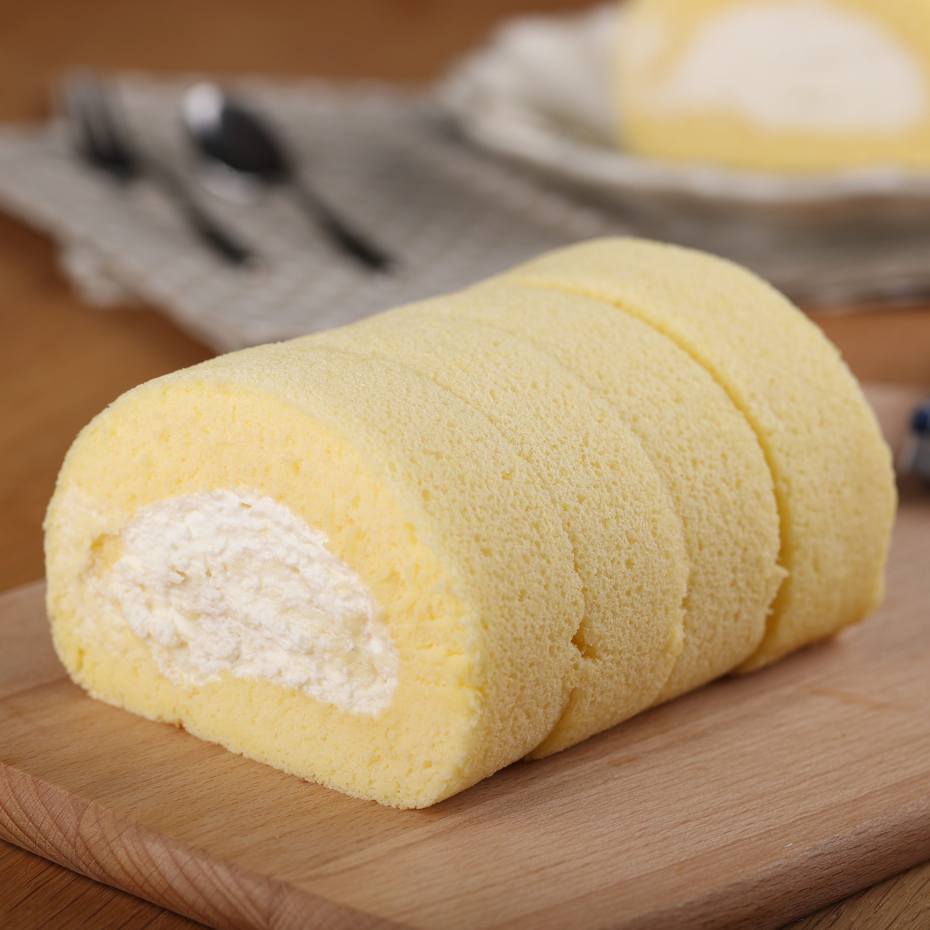 金枕头榴莲蛋糕卷小卷