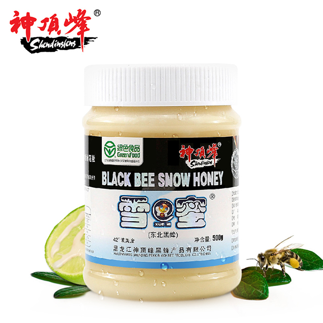 神顶峰东北黑蜂雪蜜500g
