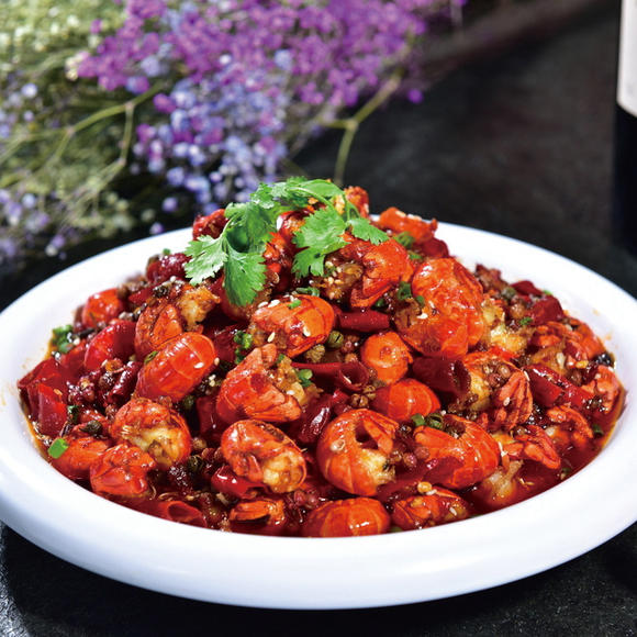 食安益 辣爆虾尾 总重约400g(主料约200g)图片仅供参考(C.食安益·熟食)