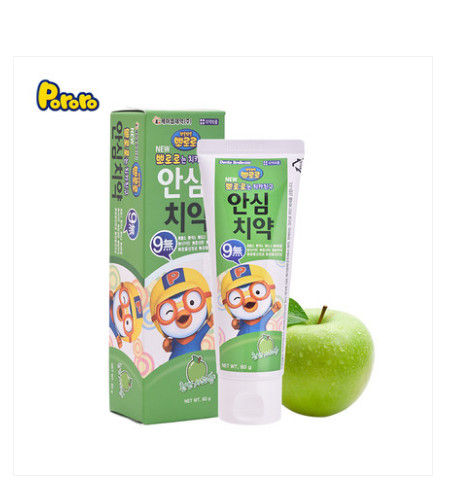 韩国啵乐乐儿童牙膏苹果口味1只装90g
