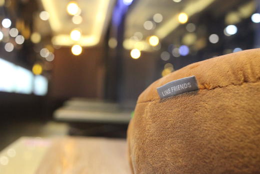 米朵礼物｜LINE FRIENDS CHOCO（丘可）or BROWN（布朗）熊抱枕毛绒抱枕30cm时尚可爱动漫周边靠垫 商品图5