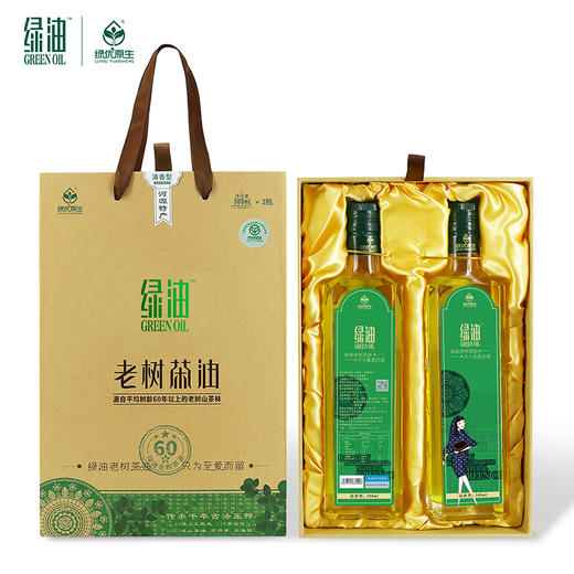 【绿优原生】 野生山茶油 低温压榨清香型500ml*2 商品图2