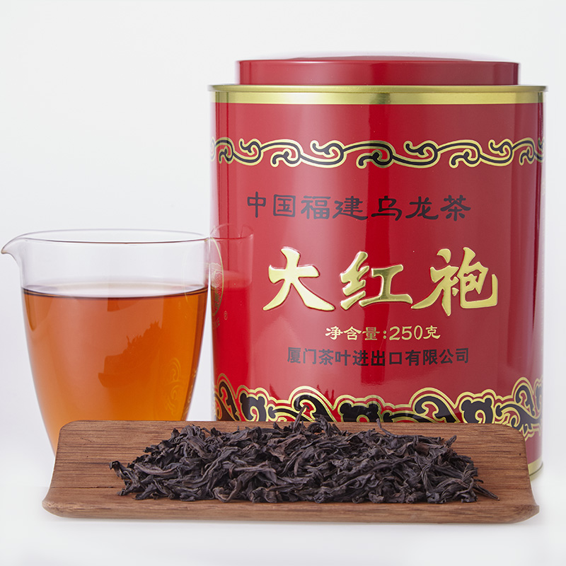 海堤丨大红袍 罐装 at1033 一级 250g 买2罐配手提袋