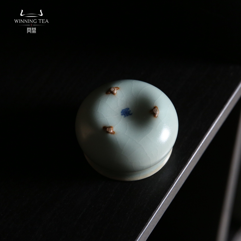 问鼎汝瓷天青小香炉杯珍藏款下单前请先咨询客服