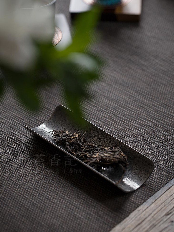 茶香记 大马士革千层钢茶荷 茶则