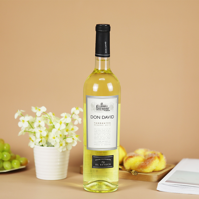 (6瓶)餐前必点干白,阿根廷艾斯德科酒庄科唐大卫系列特浓情葡萄酒