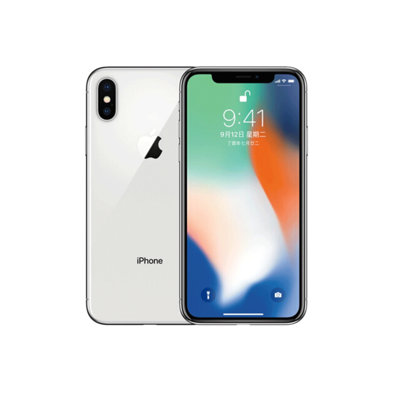 apple 苹果x 手机 银色 64gb 标准版