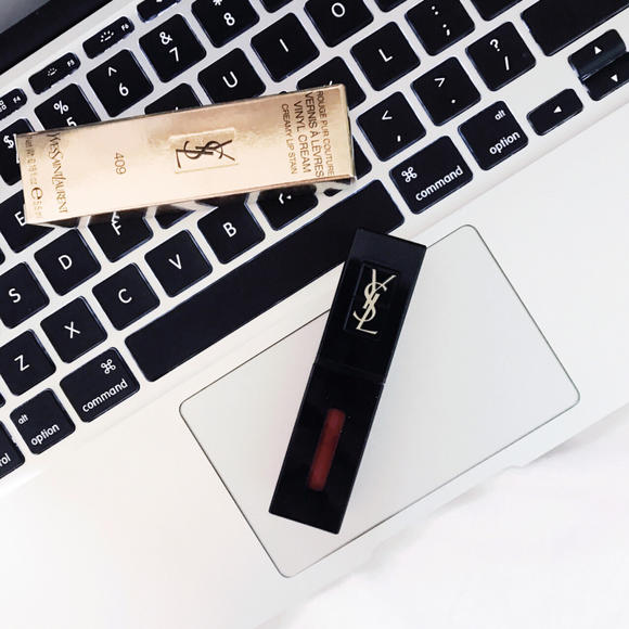 【返现金23.1元】法国圣罗兰YSL 新款黑管唇釉