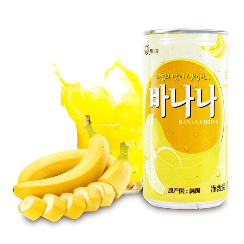 九日牌加糖香蕉果汁饮料