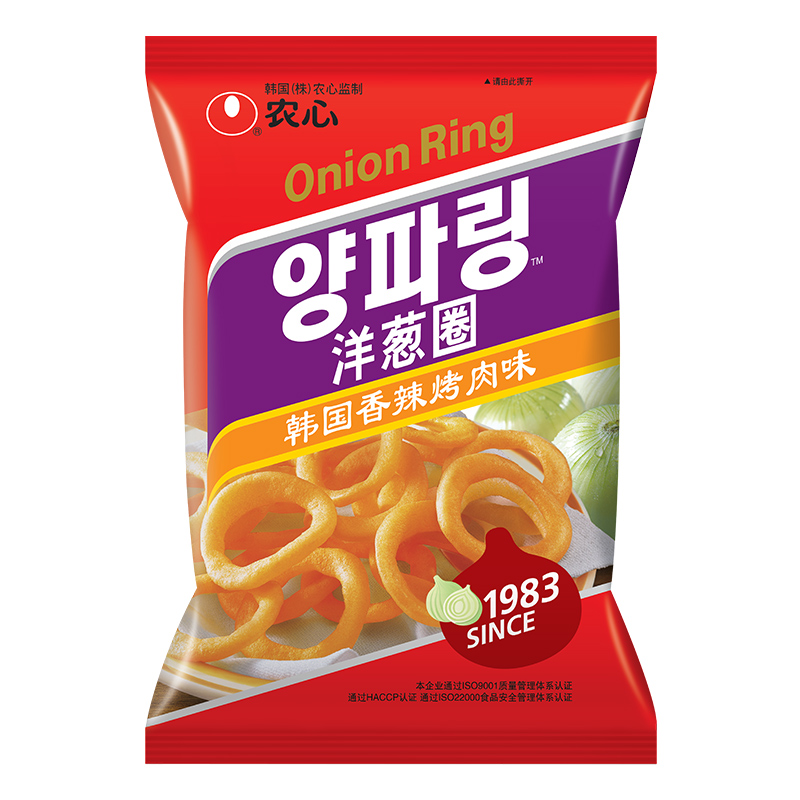 农心 辣味洋葱圈70g/袋