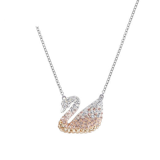 奥地利施华洛世奇swan系列经典天鹅项链swarovski