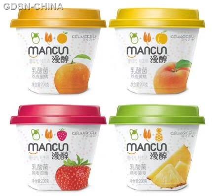 漫醇乳酸菌燕麦水果杯(菠萝味)180g 商品图0