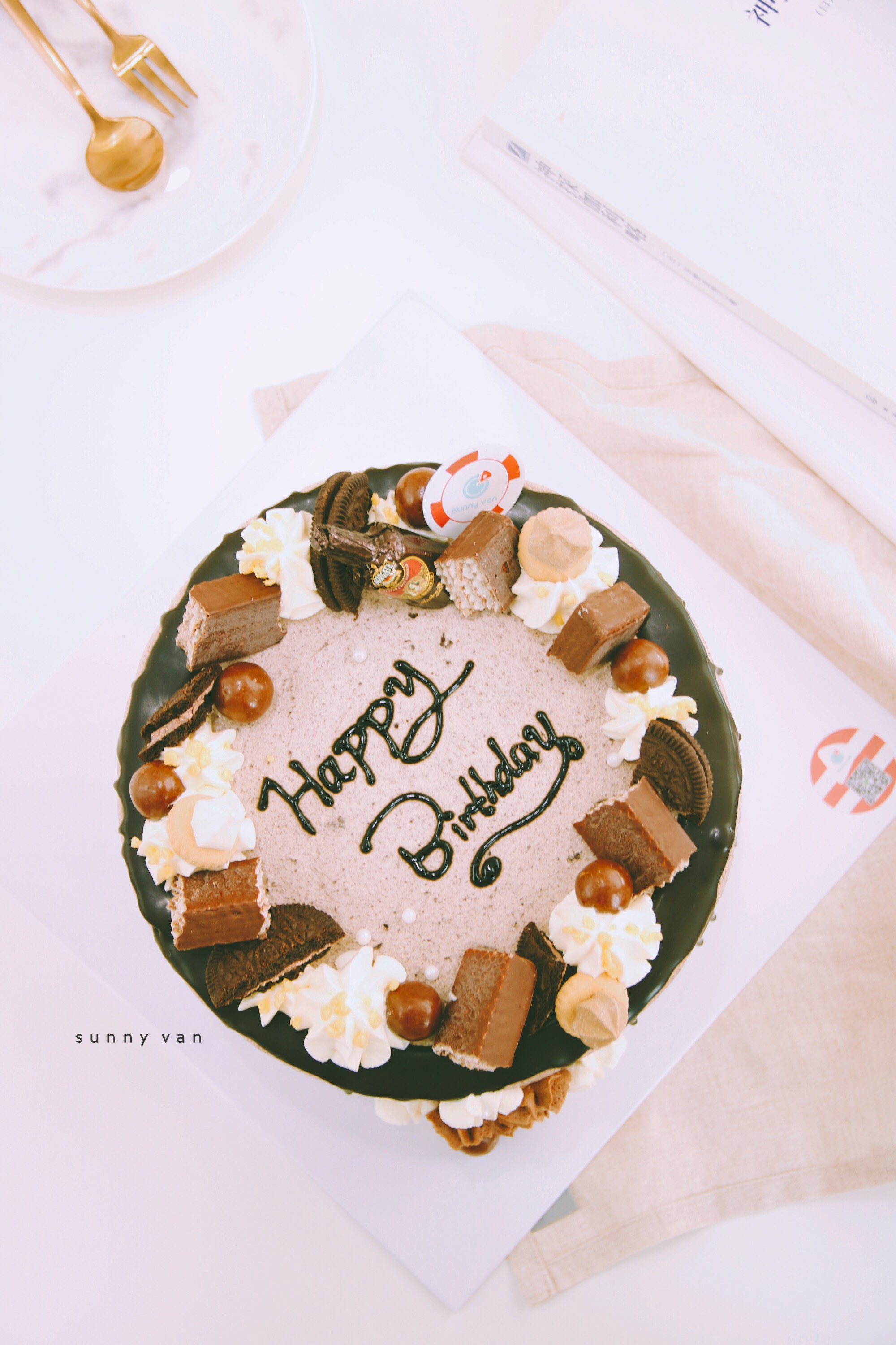 奥利奥咸奶油巧克力蛋糕 丹麦酒心巧克力