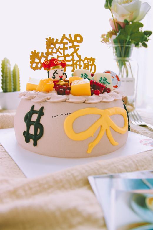 惊喜创意红包蛋糕 抖音网红抽钱款