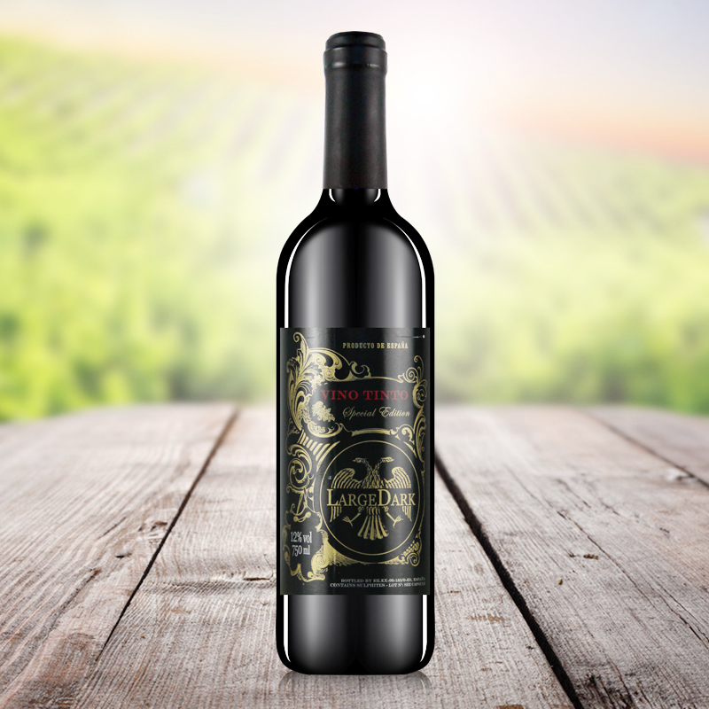 【99元选3件】西班牙进口拉格克城堡黑标干红葡萄酒750ml
