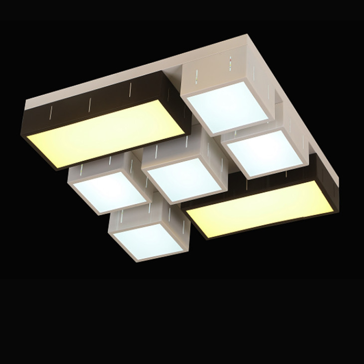 嘉美家居灯 现代时尚吸顶灯 卧室灯 jh9963/小方