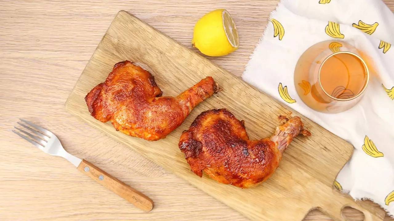 爆狸马来黒胡椒全腿5个包调理5连腿黑椒烤全腿手枪腿