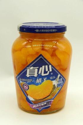 真心橘子罐头880g
