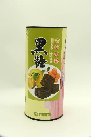 牛葫芦牌黑糖块（金桔柠檬）280g 商品图0