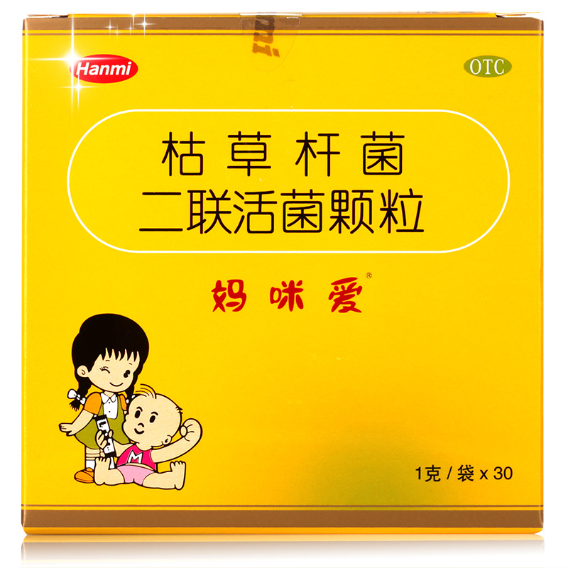 枯草杆菌二联活菌颗粒_妈咪爱_1g*30袋