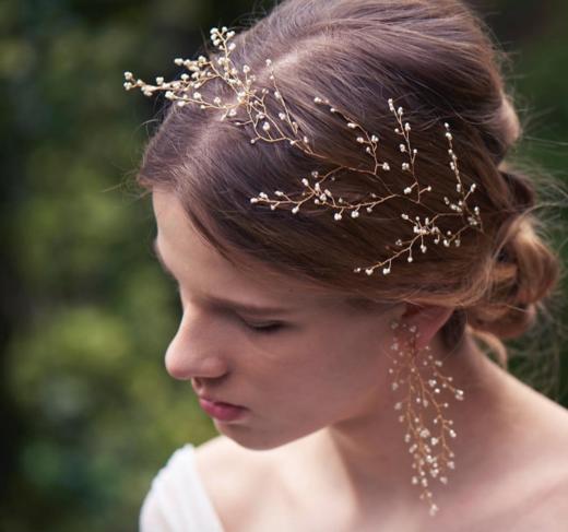 北京仓｜14-Baby's Breath-珍珠 耳夹（无需耳洞）［日本设计师］ 商品图4