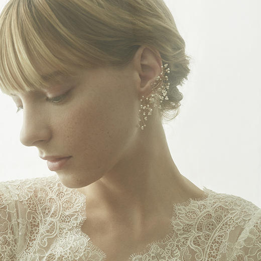 北京仓｜14-Baby's Breath-耳廓夹（无需耳洞）多种戴法［日本设计师］ 商品图0